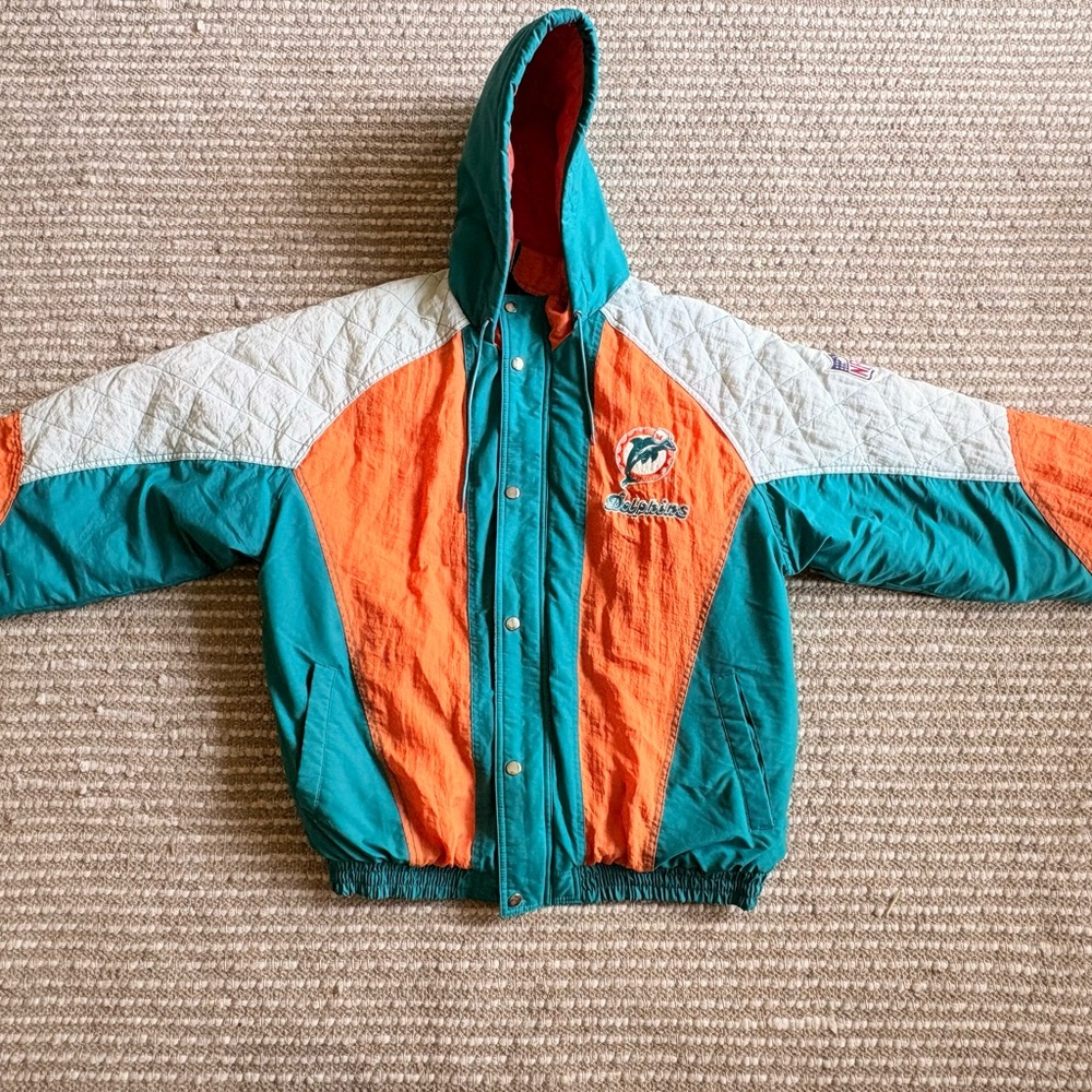Vintage Dolphins Starter Jacket